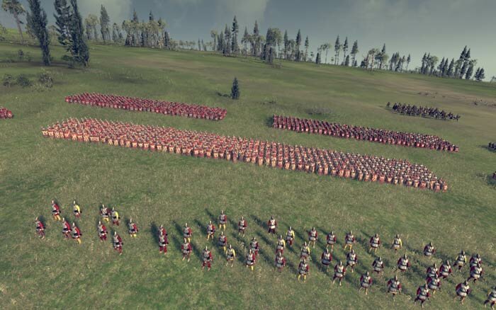 Руководство для новичка Total War: Rome 2. Построения (формации). Руководство по позднему республиканскому легиону