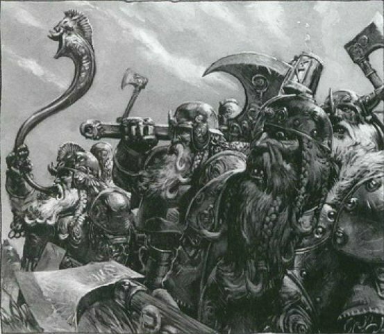 Total War: WARHAMMER. Вангуем на линейку юнитов Гномов
