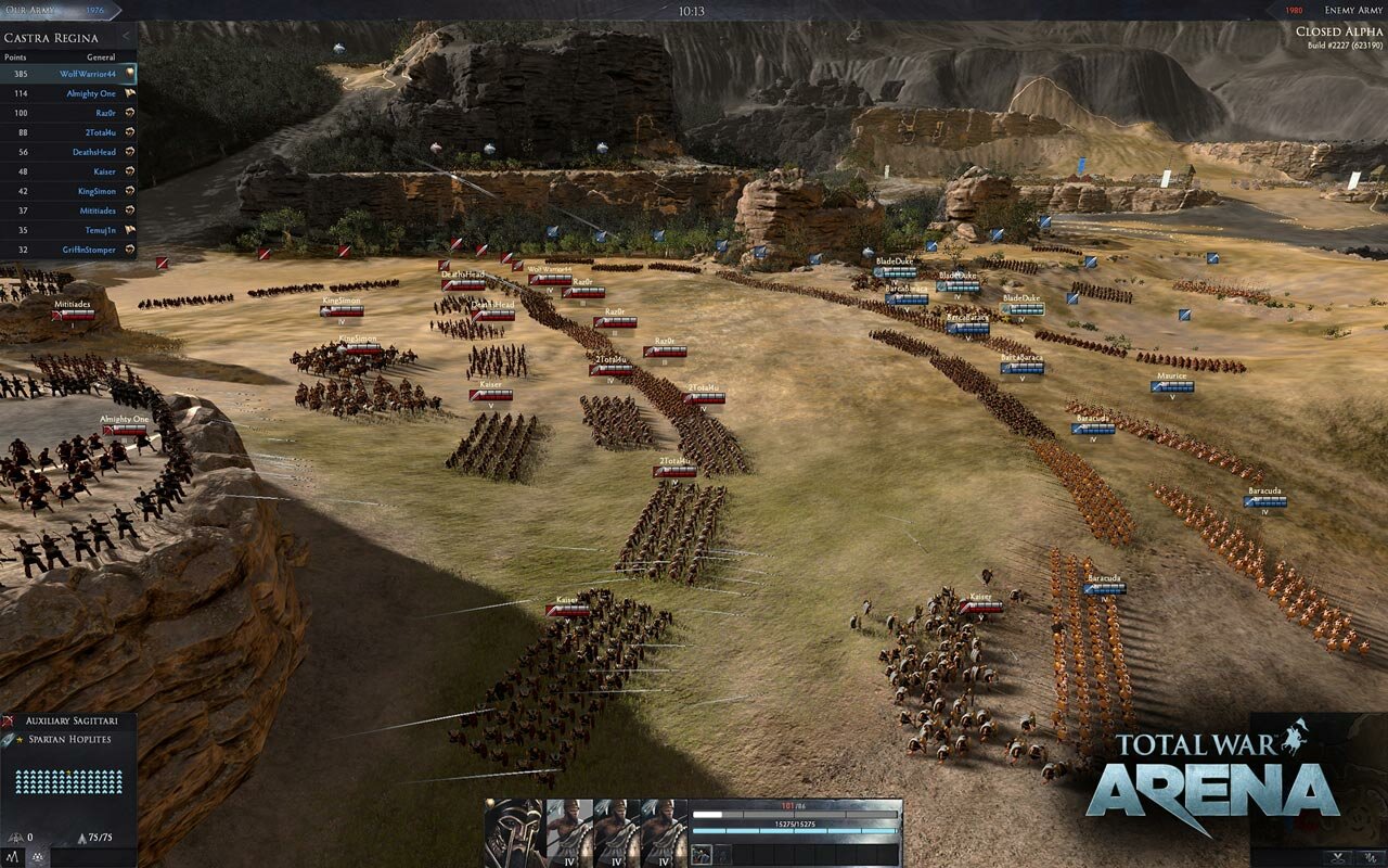 Превью (предварительный обзор)Total War: ARENA Превью (предварительный обзор)Total War: ARENA от сайта Rockpapershotgun